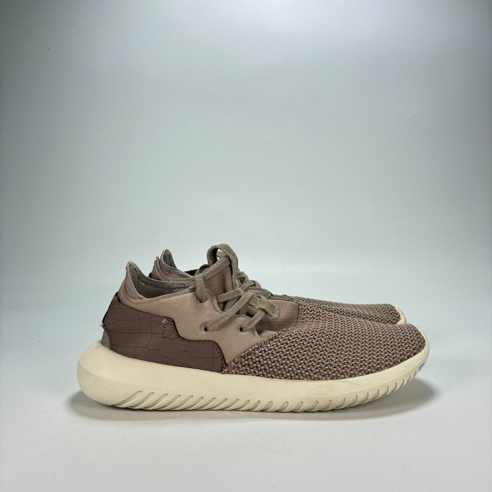 adidas Tubular Entrap W Vapour Grey Trace Brown Sneakers BA7102 Women's Size 7